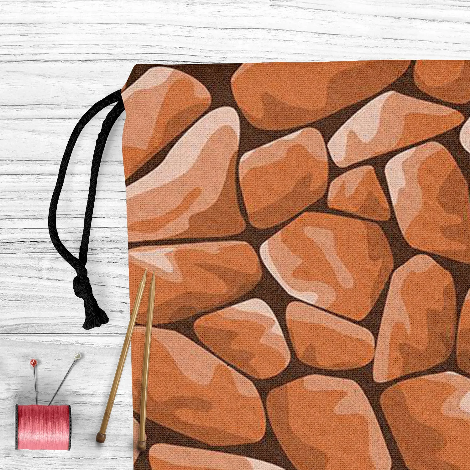 Abstract Décor Reusable Sack Bag | Bag for Gym, Storage, Vegetable & Travel