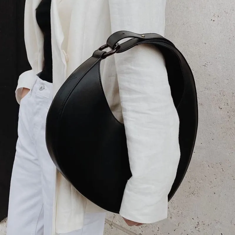 Aulia Half Moon Shoulder Bag - 3 Colors