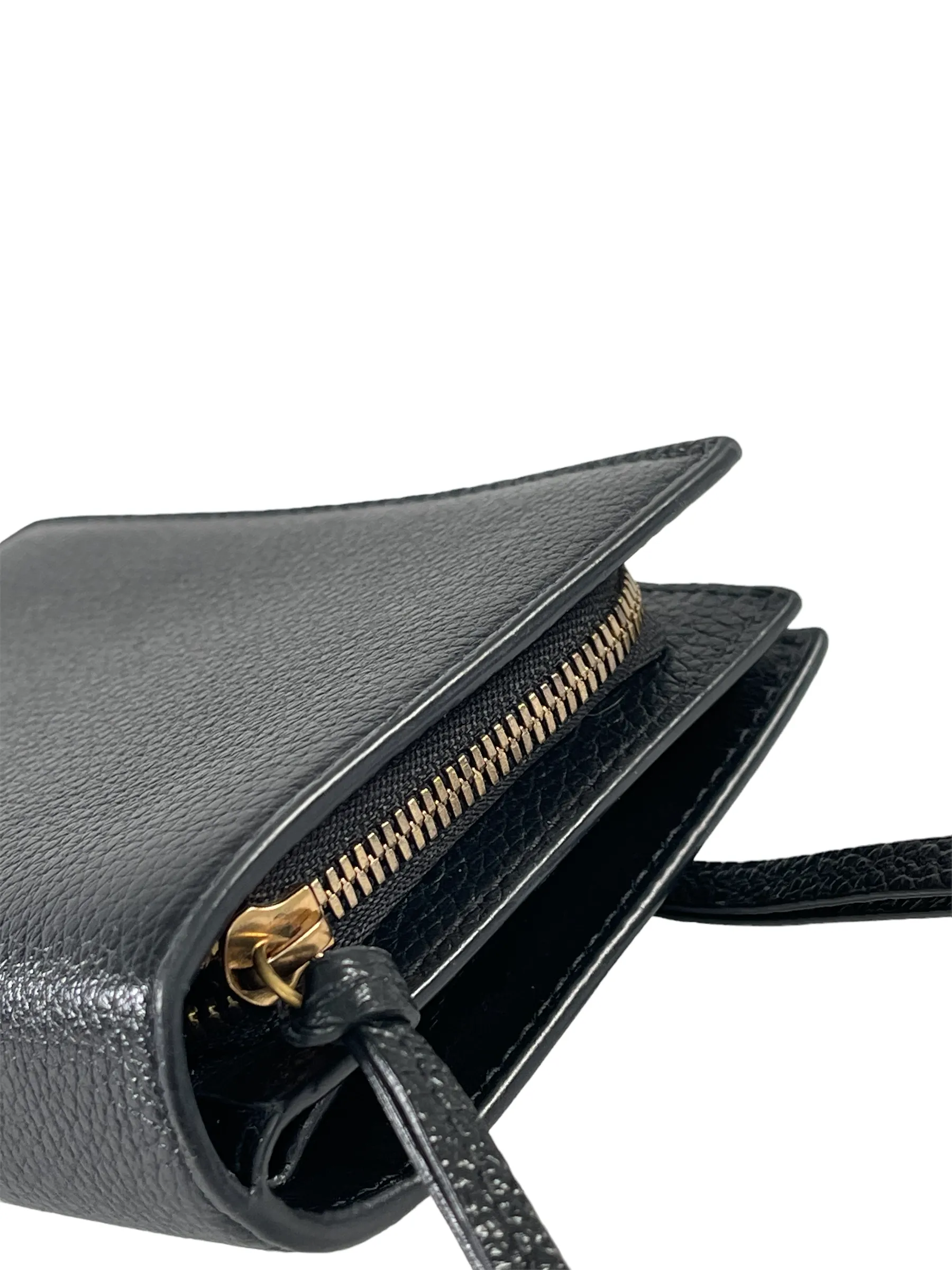Balenciaga Black Leather 'City' Wallet