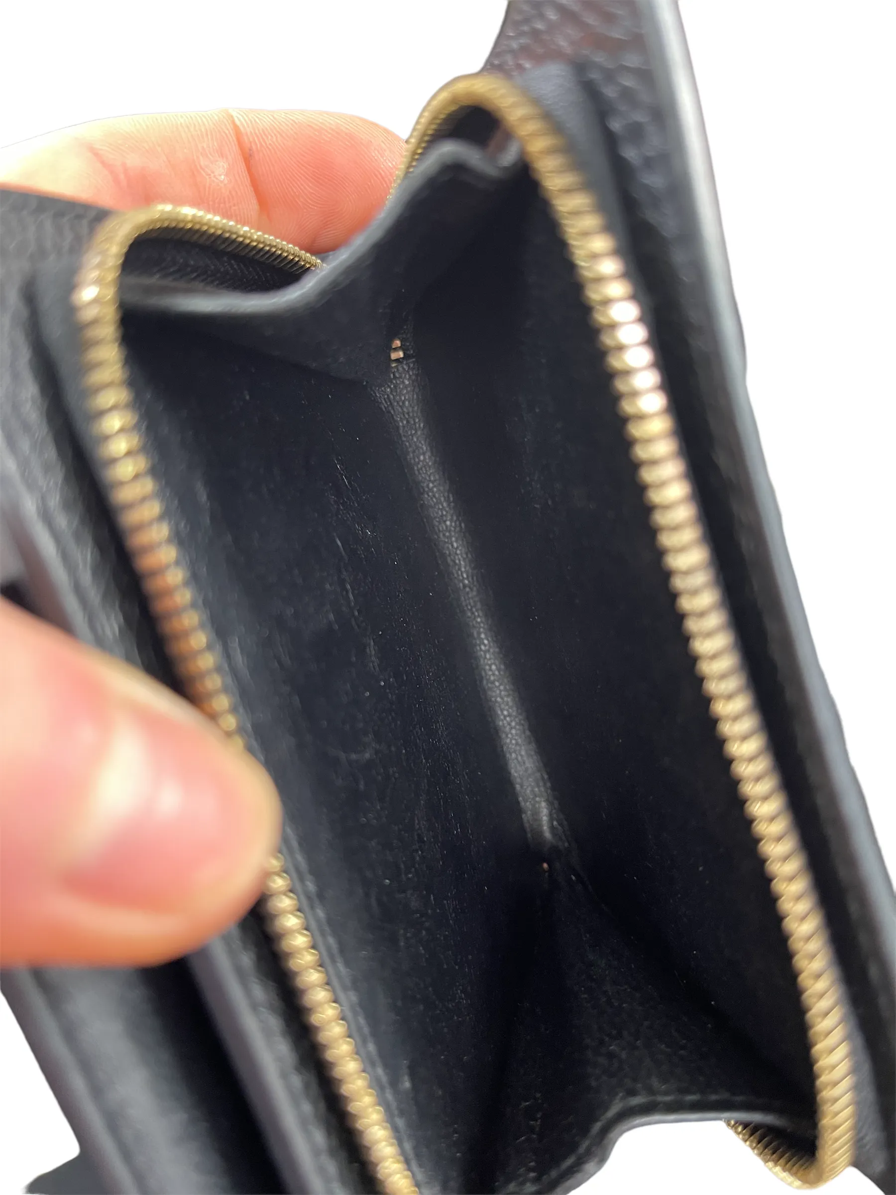 Balenciaga Black Leather 'City' Wallet