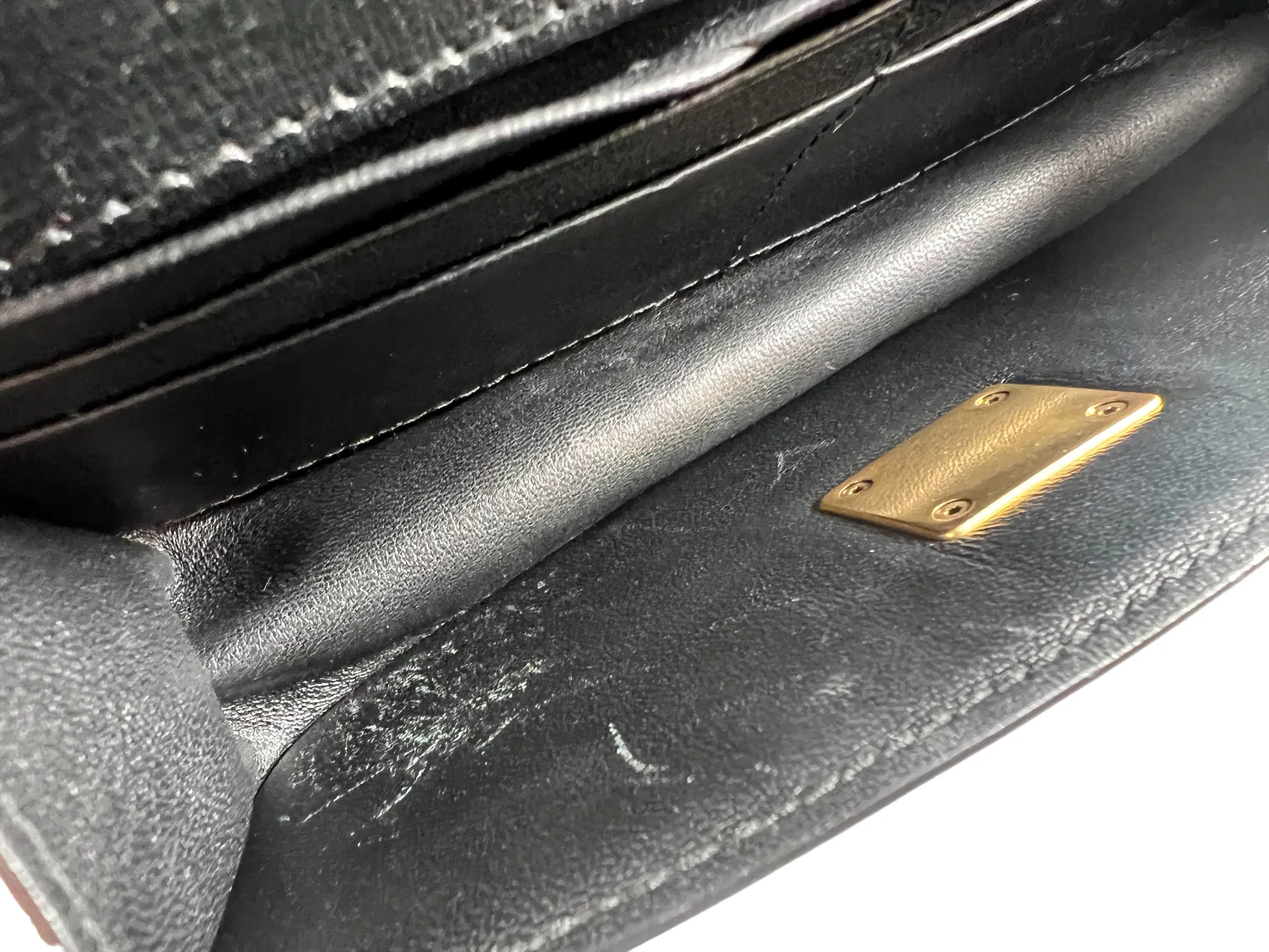 Balenciaga Black Leather Mini Crossbody