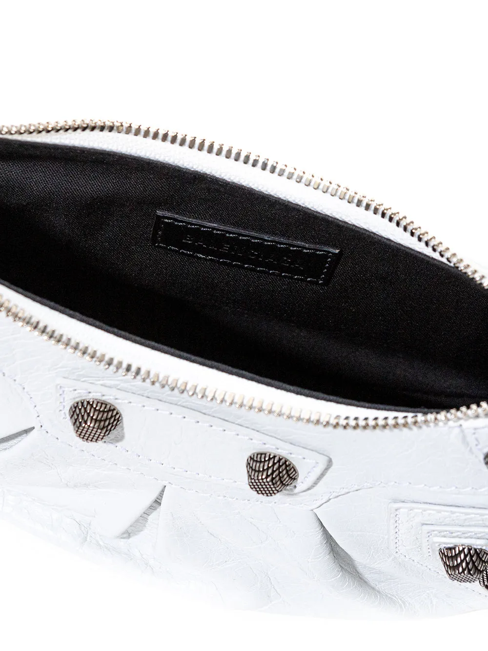 Balenciaga White Leather Le Cagole Shoulder bag