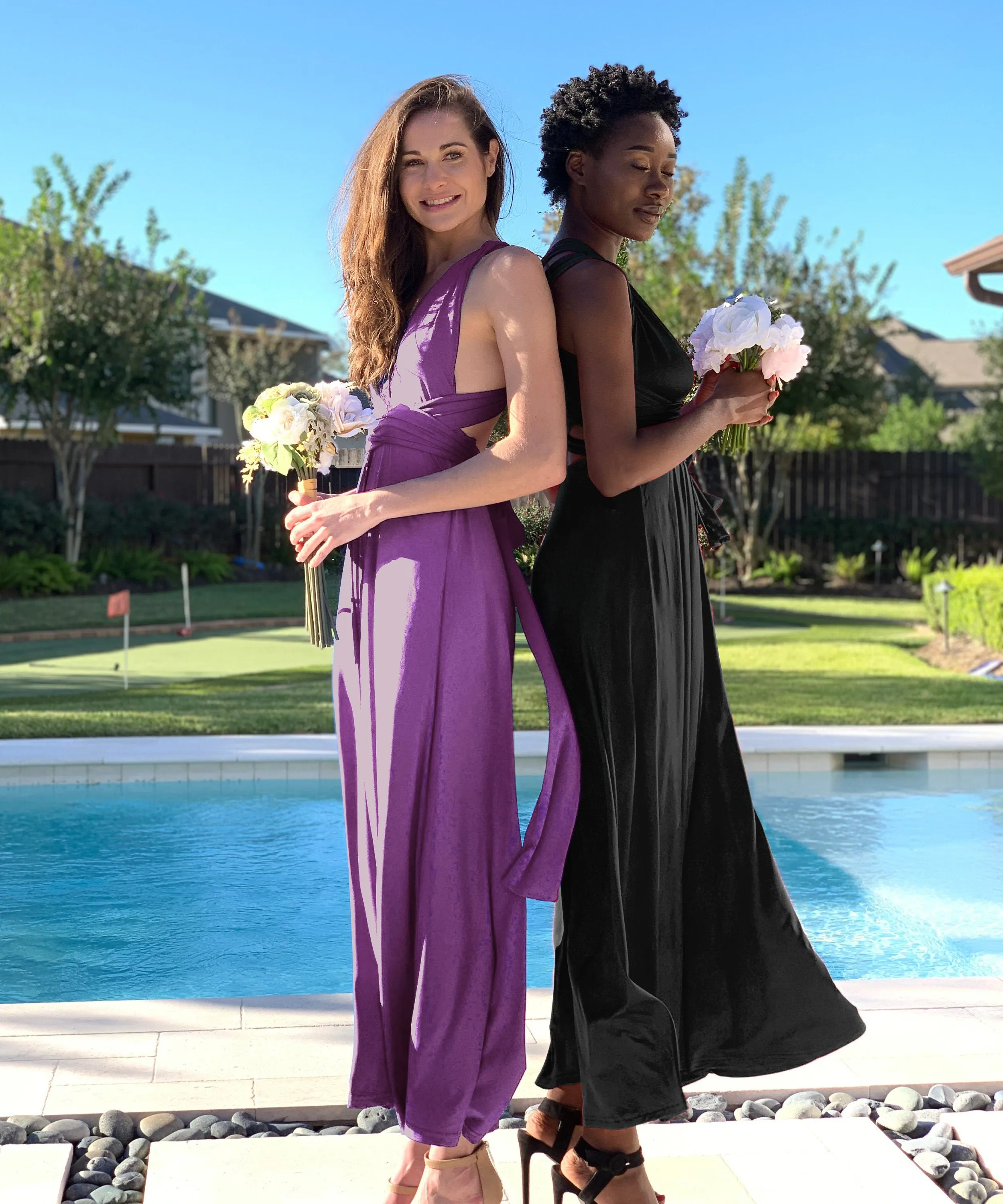 Berry Bridesmaid Dress