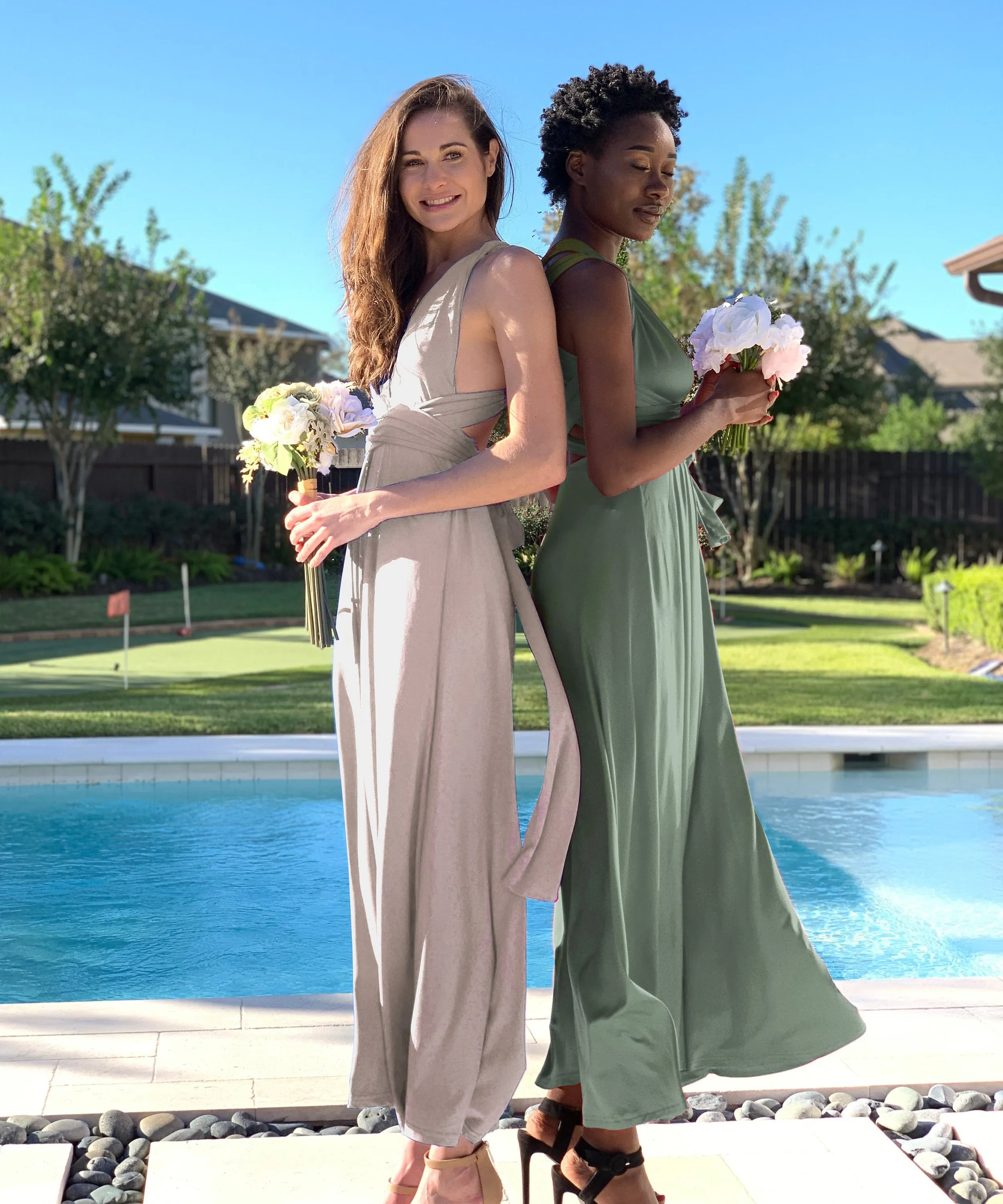 Berry Bridesmaid Dress