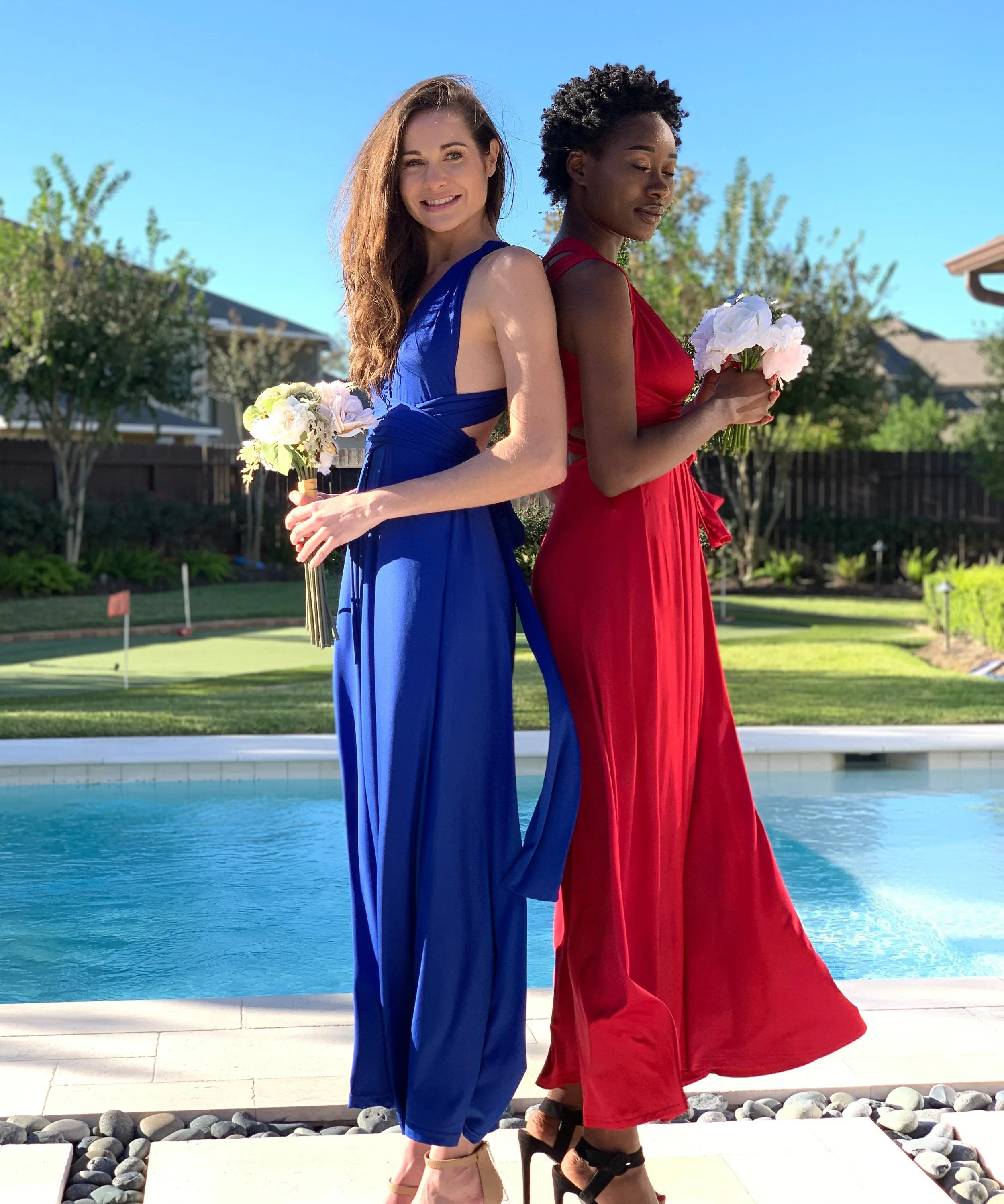 Berry Bridesmaid Dress