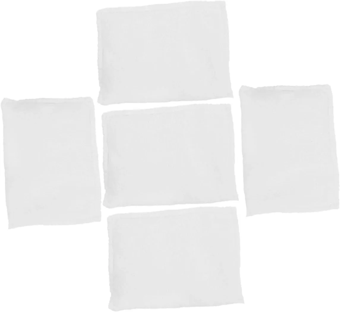 BESTonZON 5pcs Billiards Talcum Powder Pool Talcum Powder Dry Hand Powder Bag Billiard Supplies Billiard Talcum Powder Hand Chalk Powder for Billiards Talcum Powder Bag Talcum Bag White Pink