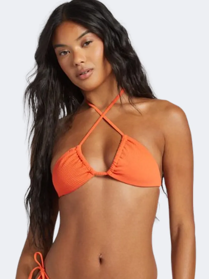Billabong Tanlines Women Beach Bra Coral Craze