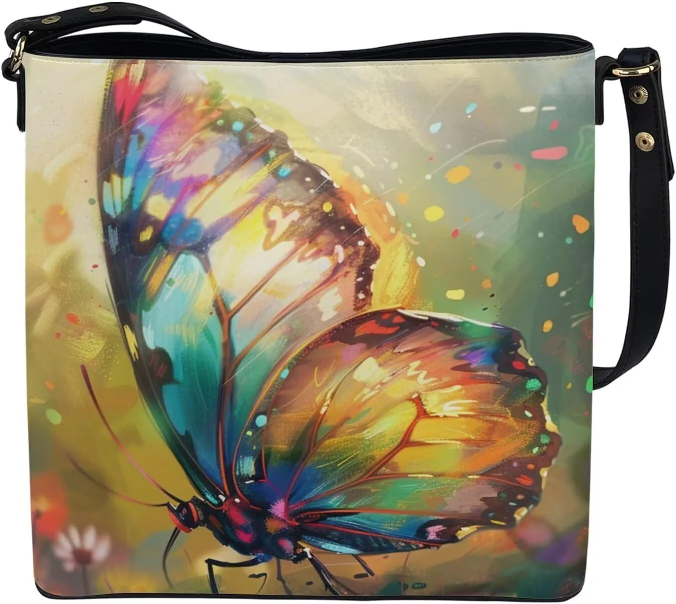 Bucket Bag for Women Fashion Leather Handbag for Women Shoulder Bag for Travel Tote Purse for Women