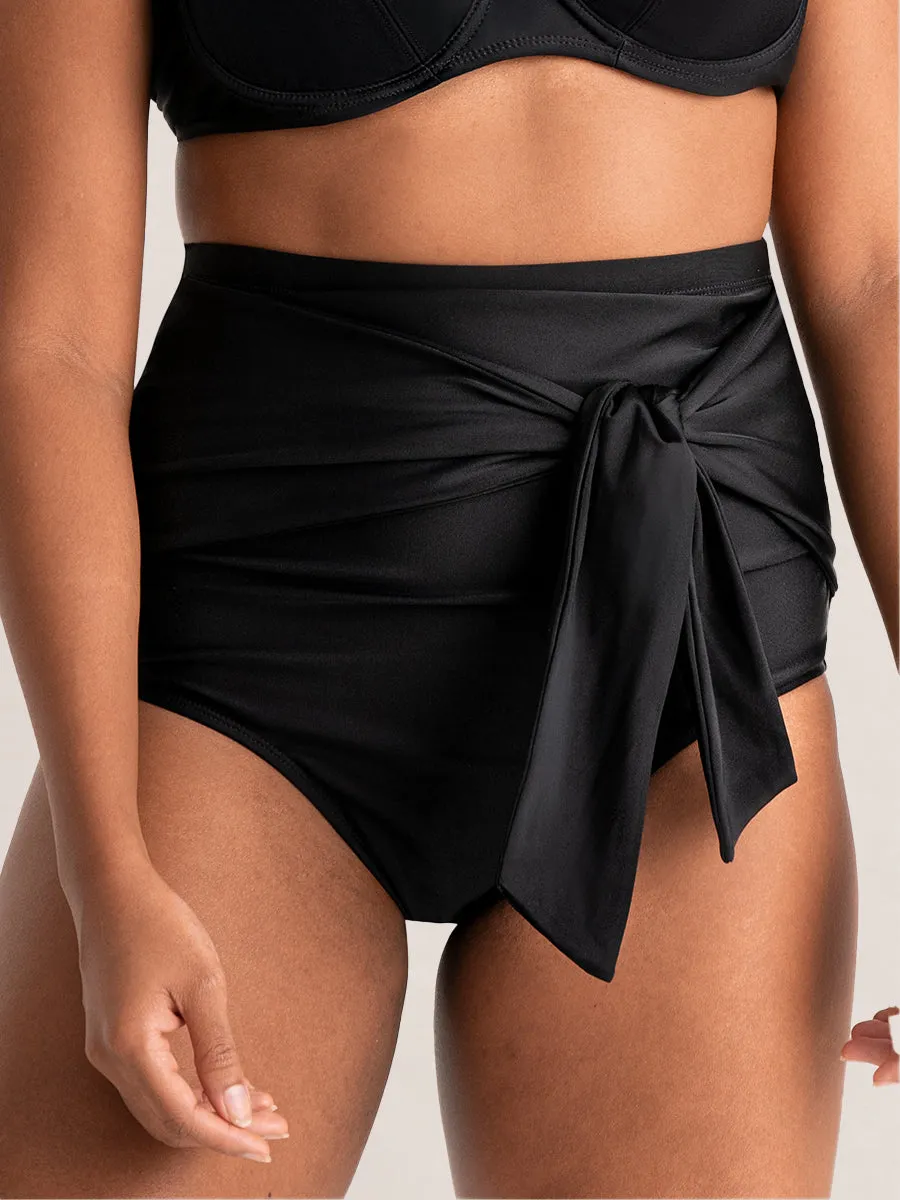 Bundle Shapermint Essentials - 1 Tie-Belt Swim Bottom   1 Halter Bikini Top