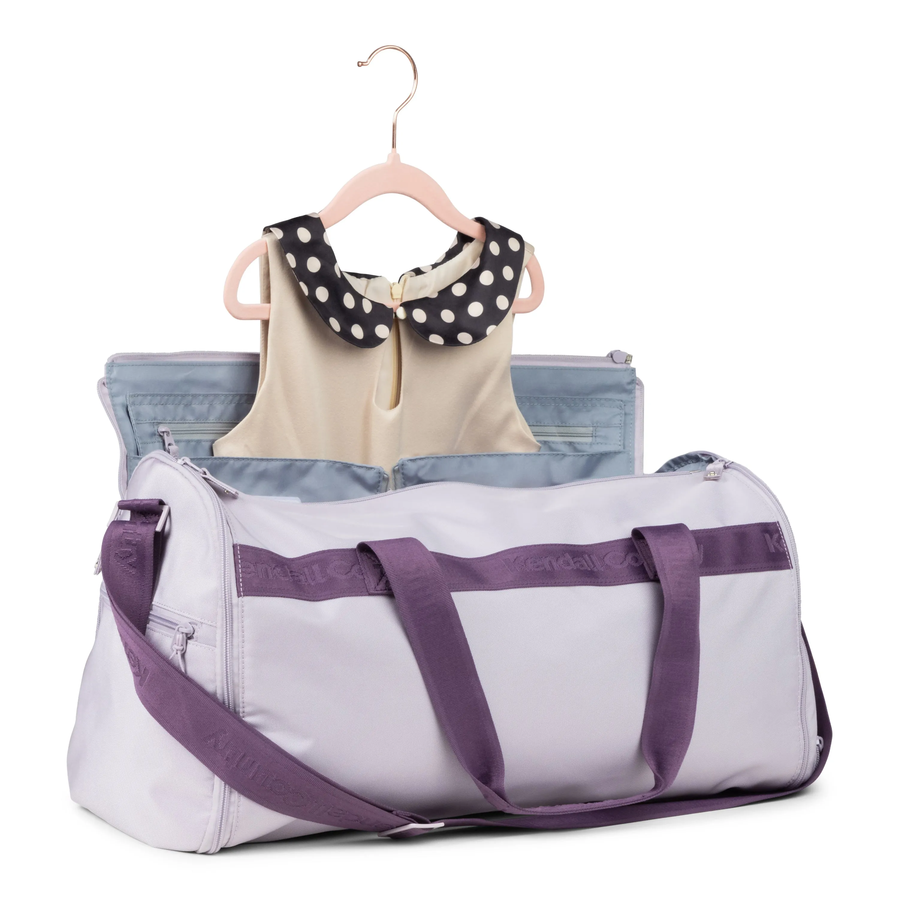 Convertible Garment Duffel - Heather Purple