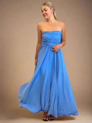 Cornflower Blue convertible Infinity dress Express NZ Wide