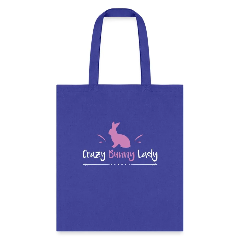Crazy bunny lady Tote Bag