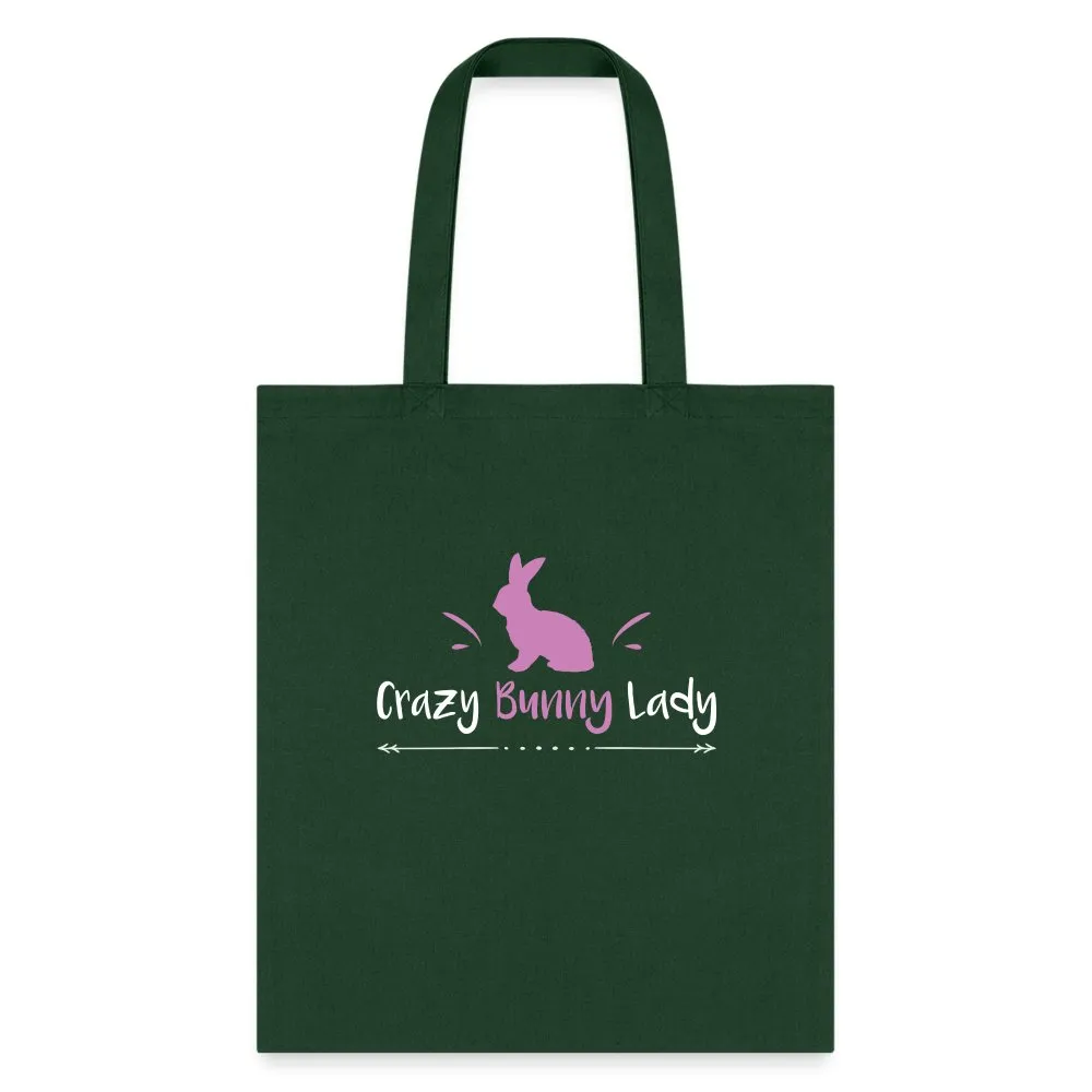 Crazy bunny lady Tote Bag