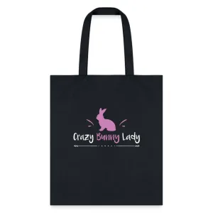 Crazy bunny lady Tote Bag