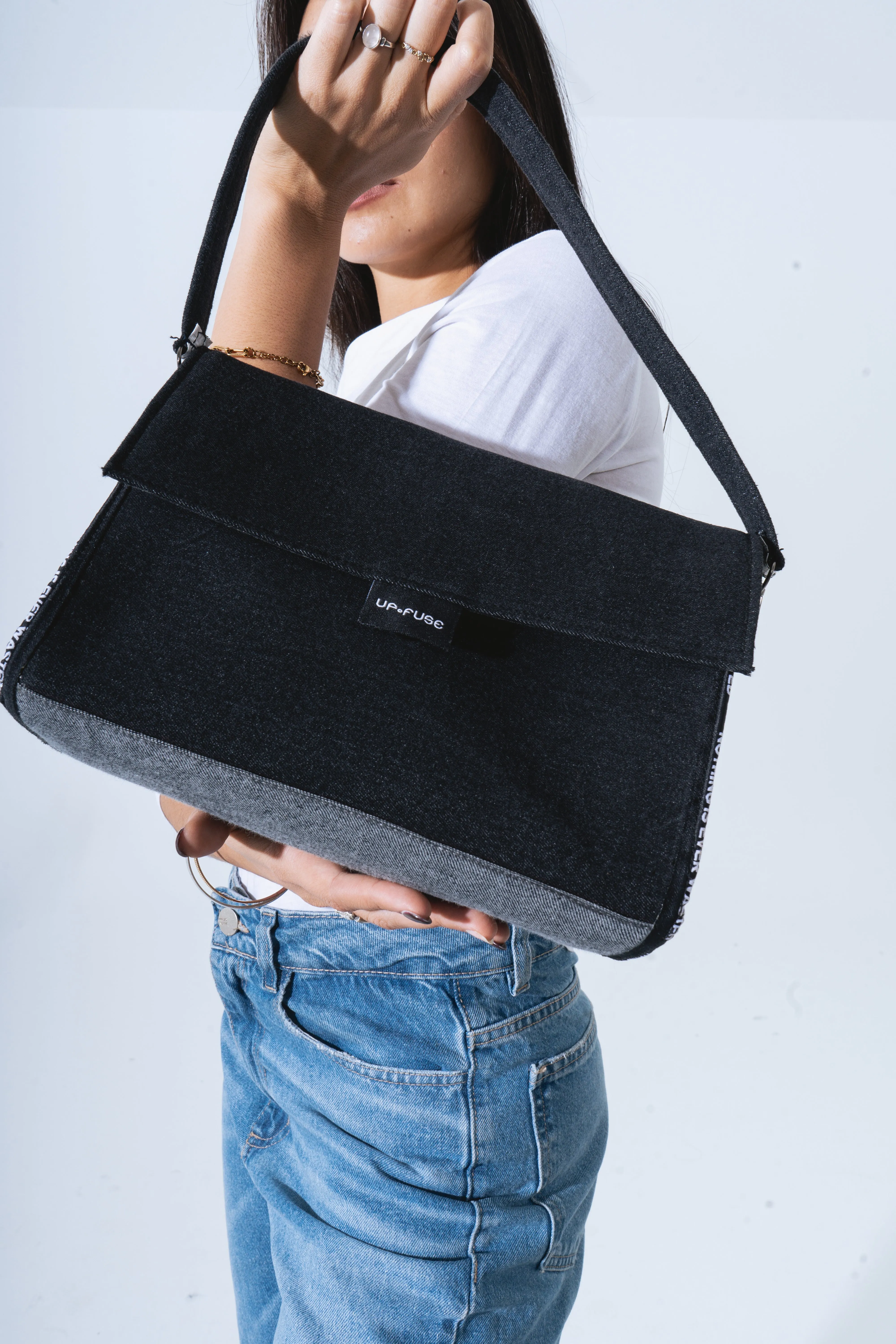 Denim Affair Lolita XL in Black Denim