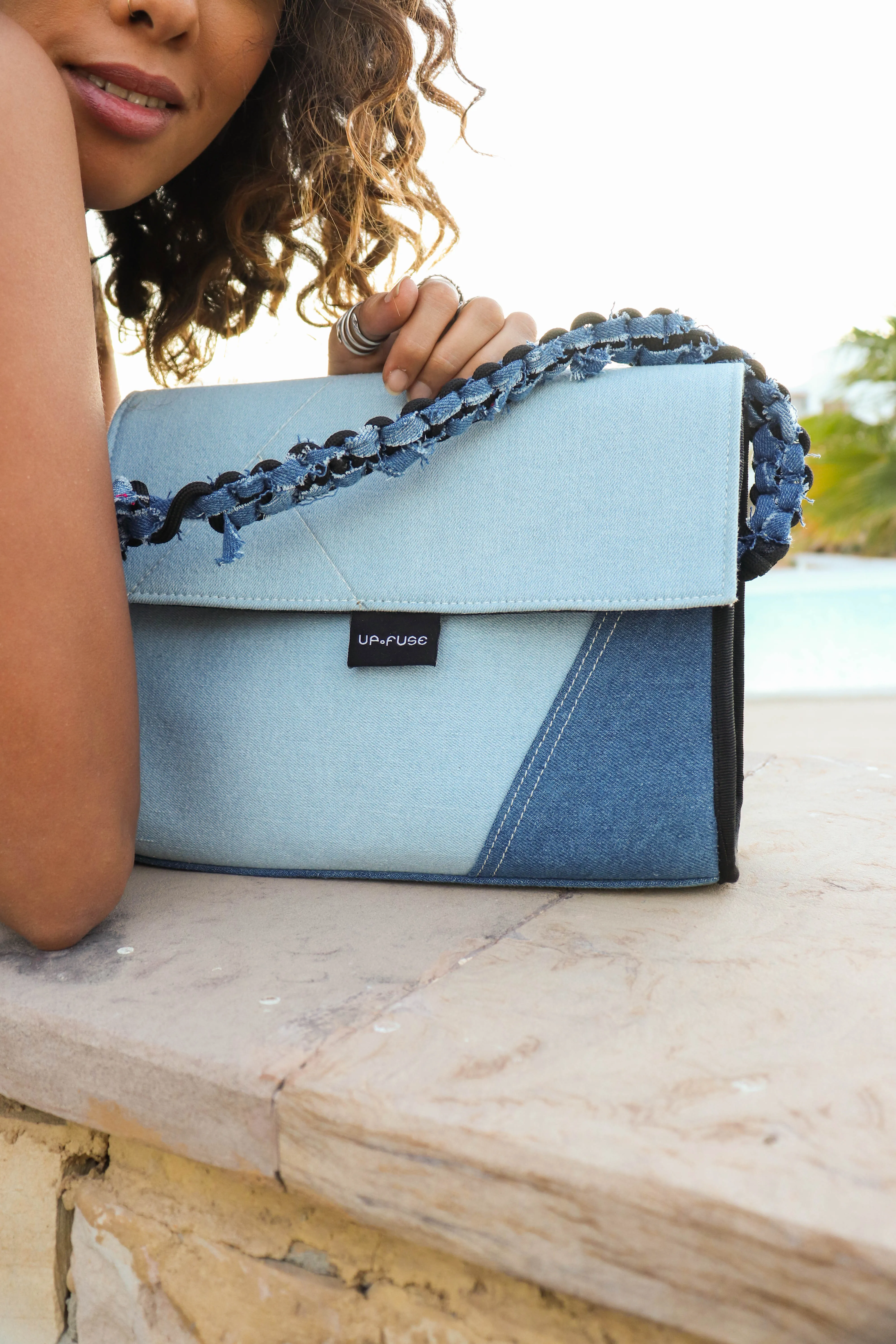 Denim Affair Lolita XL in Ice Blue