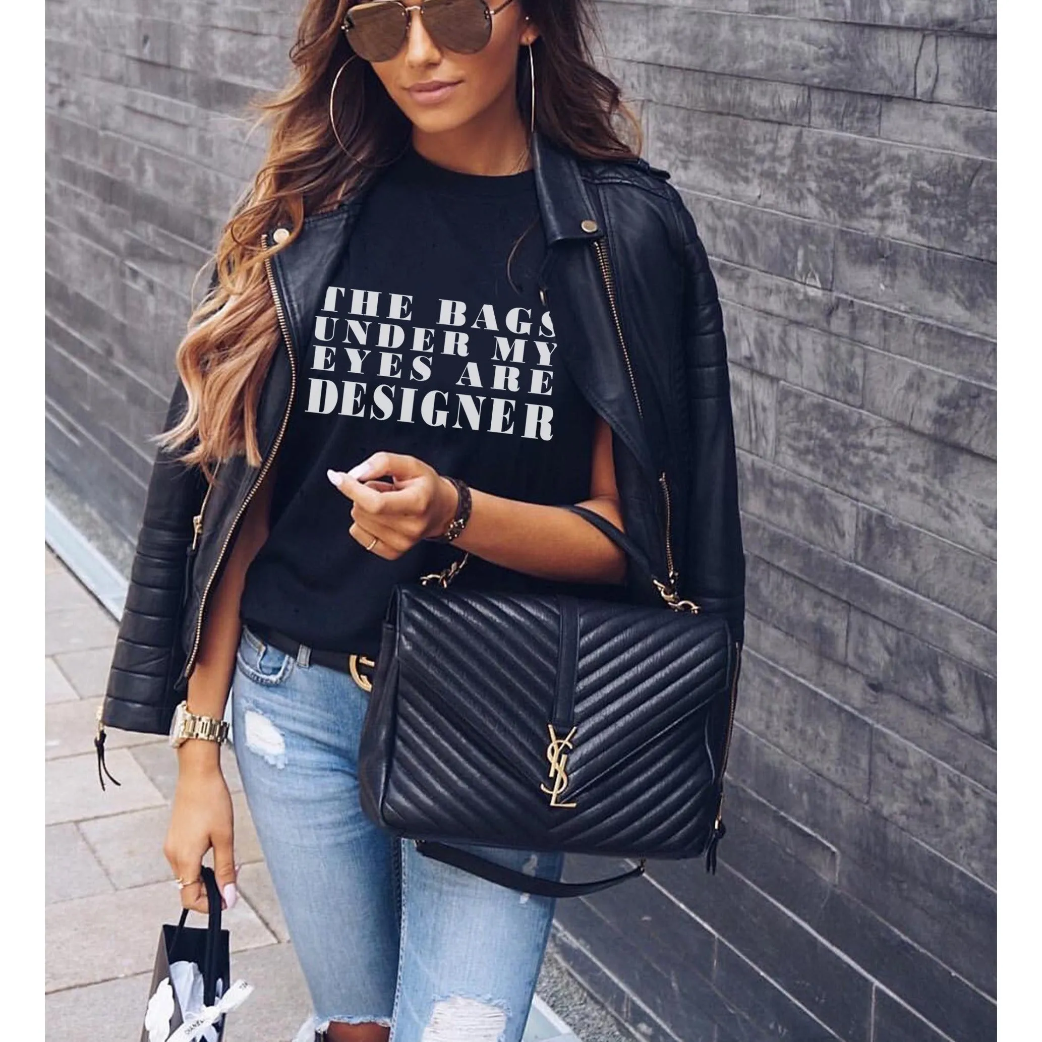 Designer Bags Shirt (Various Colors)