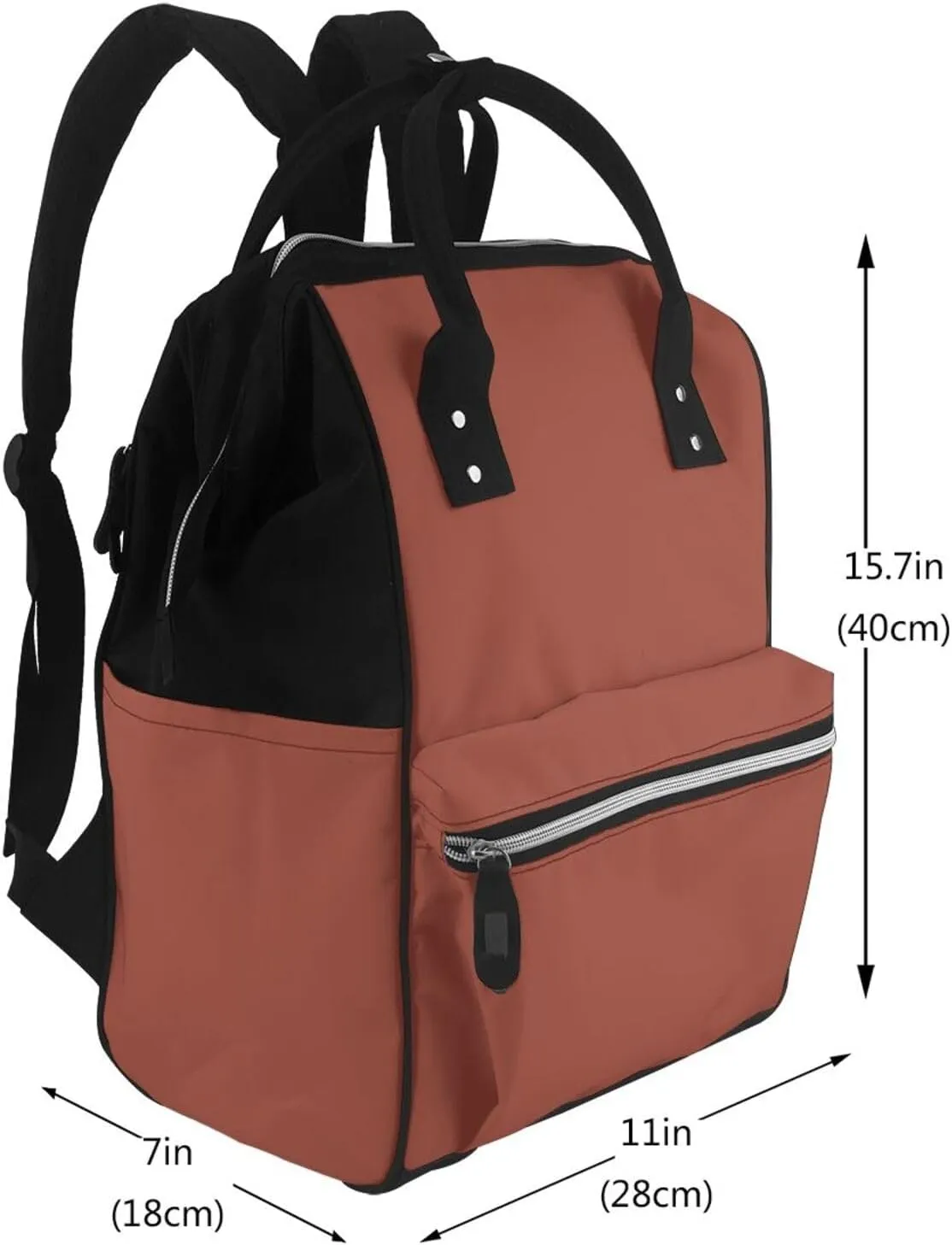 Diaper Bag Backpack For Women, Chestnut Waterproof Multifunction Travel Pack Maternity Baby Changing Bags, Nappy Baby Bags With Multi-Function For Baby