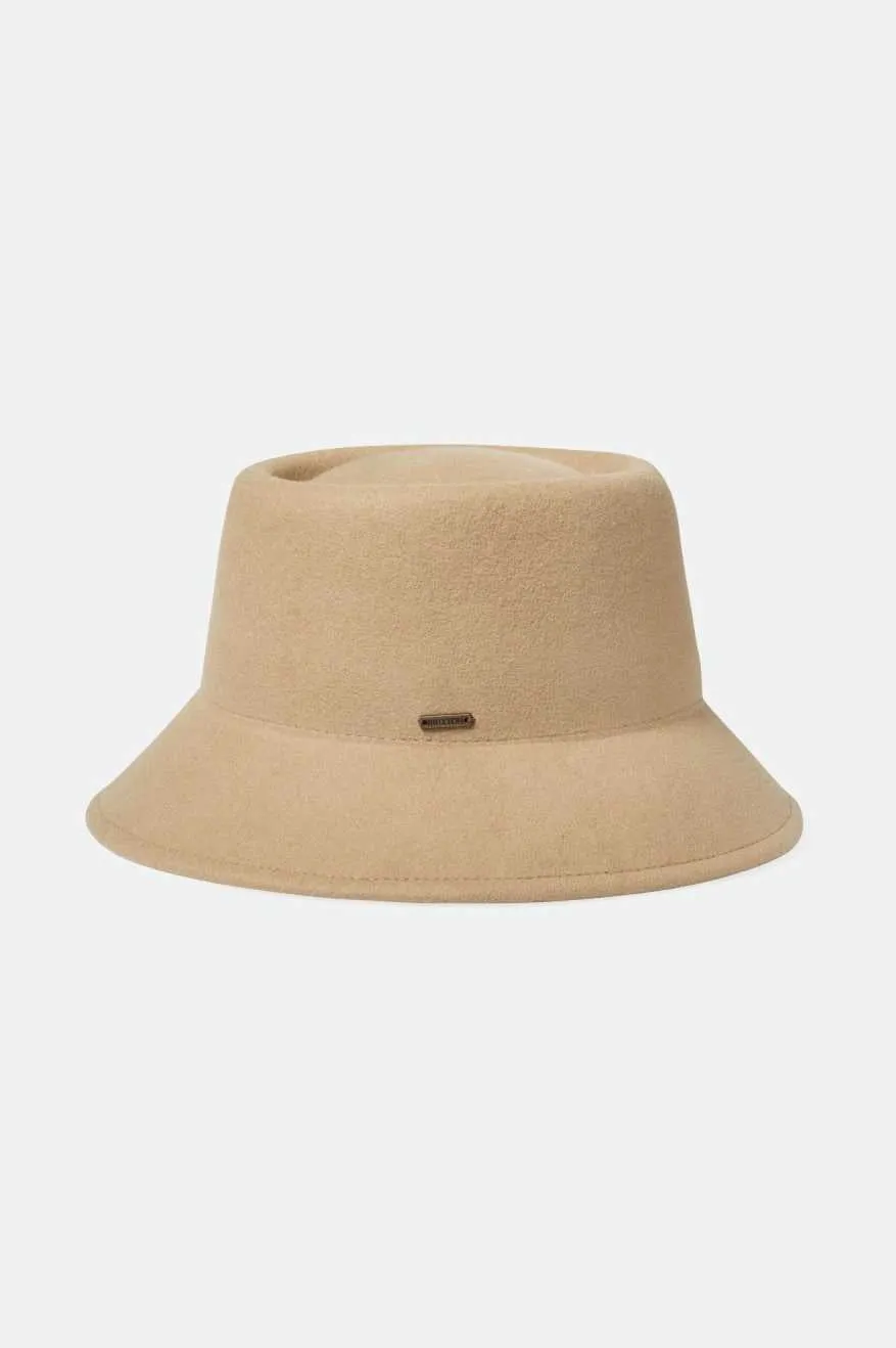 Elle Felt Bucket Hat - Sand
