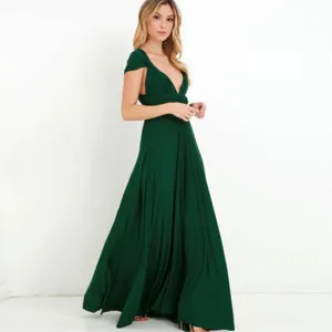 Emerald Wedding Infinity Dress