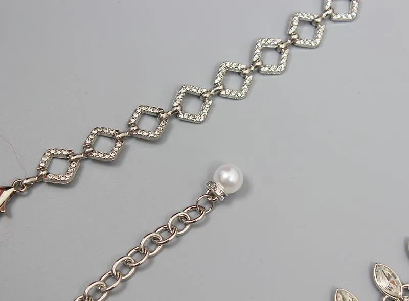 Fashion Rhinestone Waist Chain Decorative Versatile Belt Sexy With Shirt Jeans Metal Chain Belt