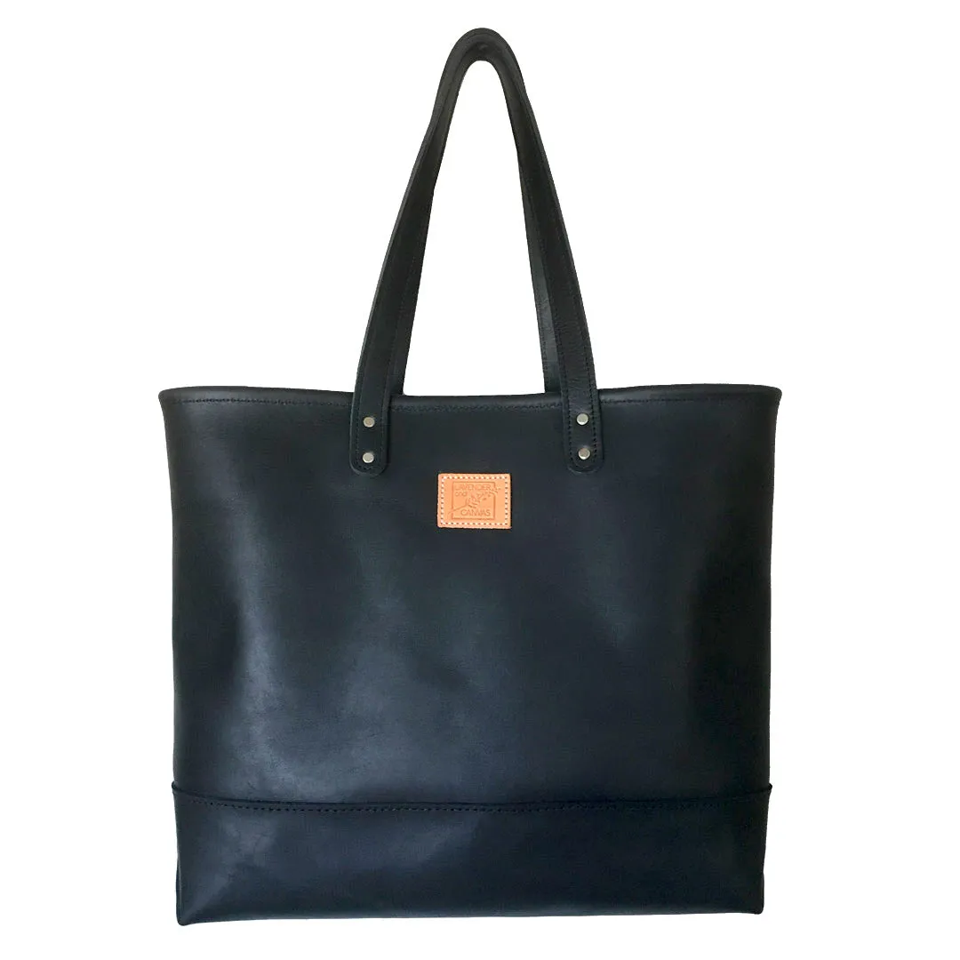 Favorite Leather Carryall in Black