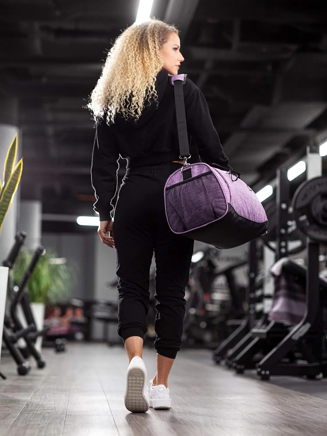 Fitgriff Gym Bag for Men & Women with Shoe & Wet Compartment - Duffle Bag for Travel, Sports, Fitness & Workout