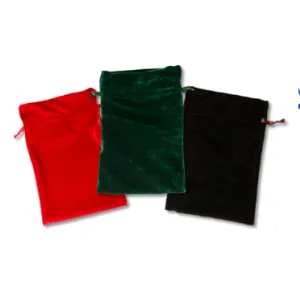 Gate Keeper Games : Dice Bags – Classy Velvet - Black
