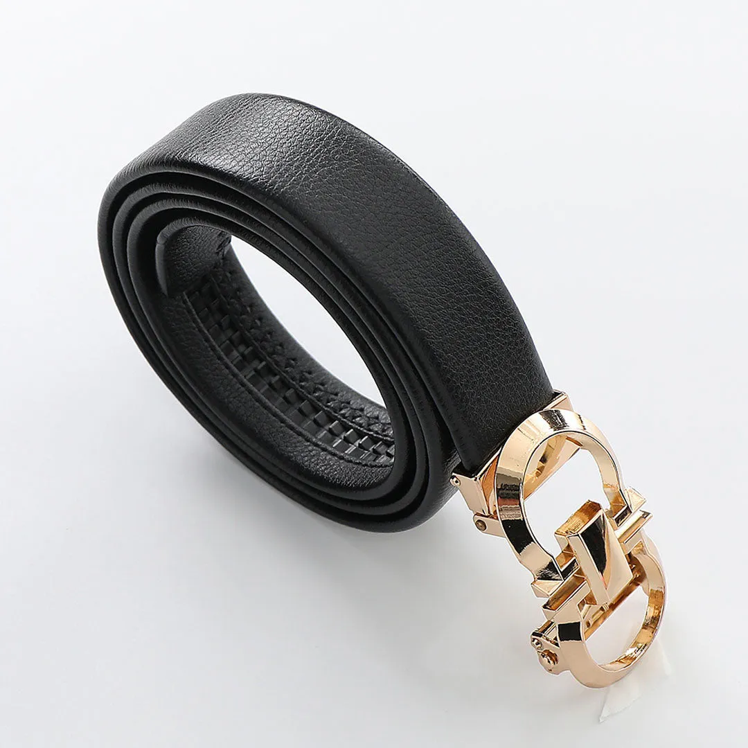 Genuine leather waist suit belt