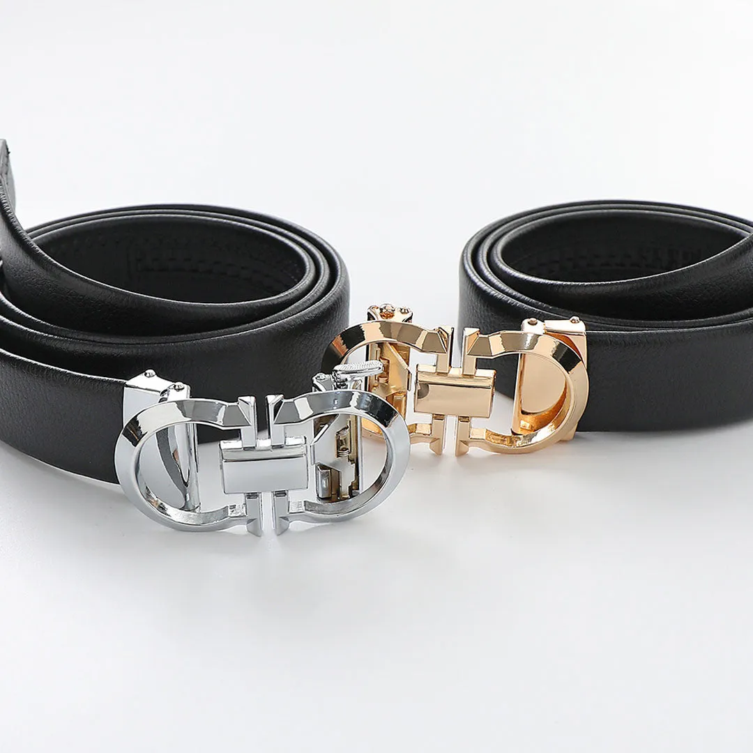 Genuine leather waist suit belt