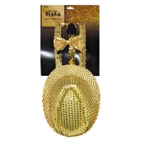 Glitter Gold Men's Set