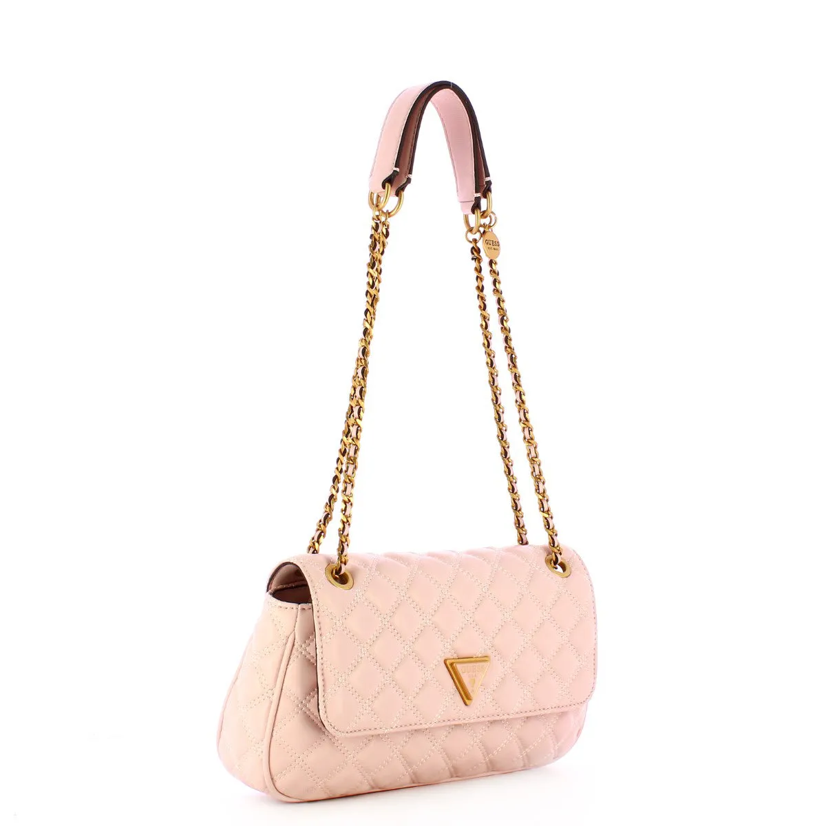 Guess - Giully quilted Light Rose Shoulder Bag - HWQA8748210 - LIGHT/ROSE