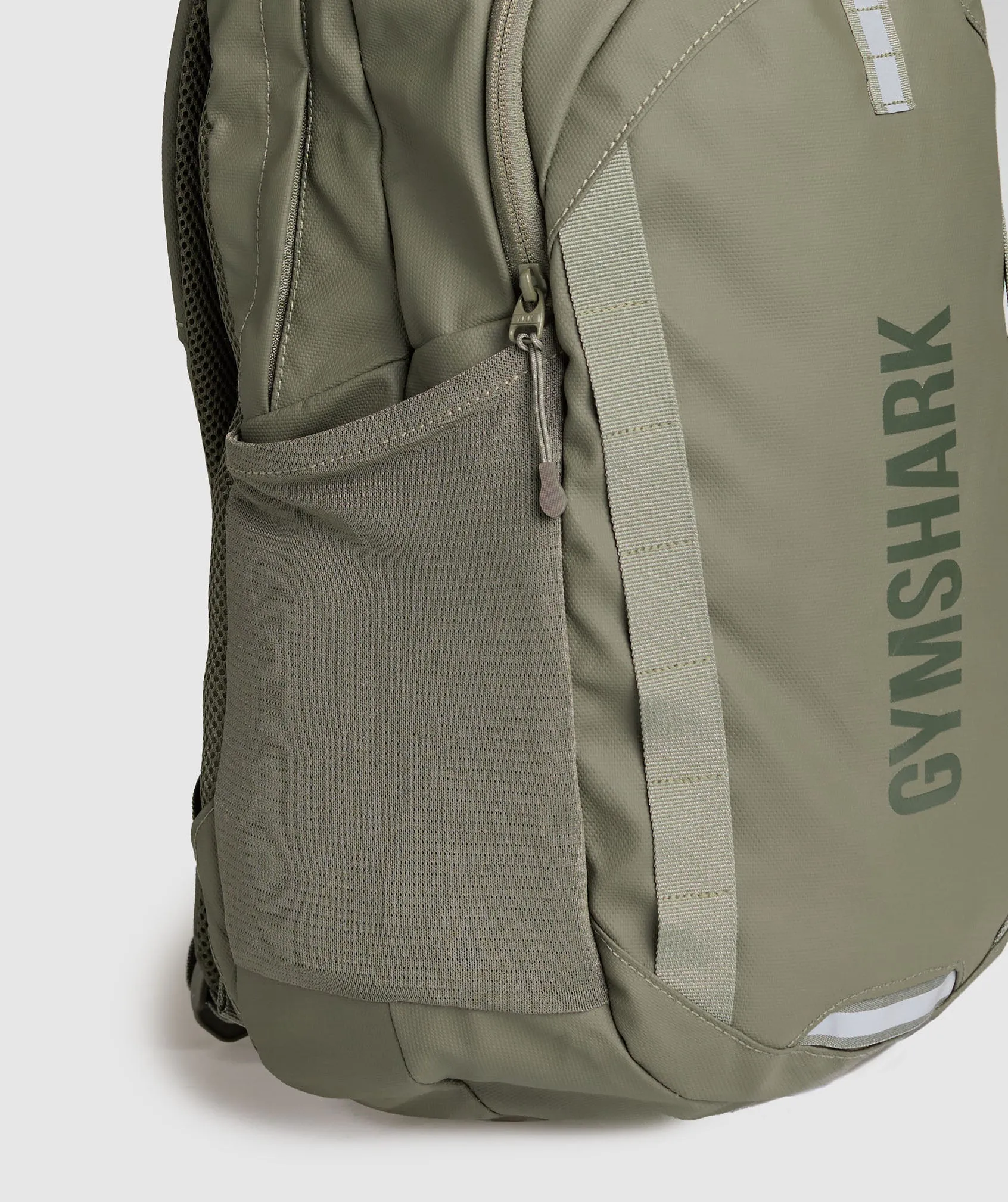 Gymshark Coated Pursuit Backpack - Base Green/ Winter Olive