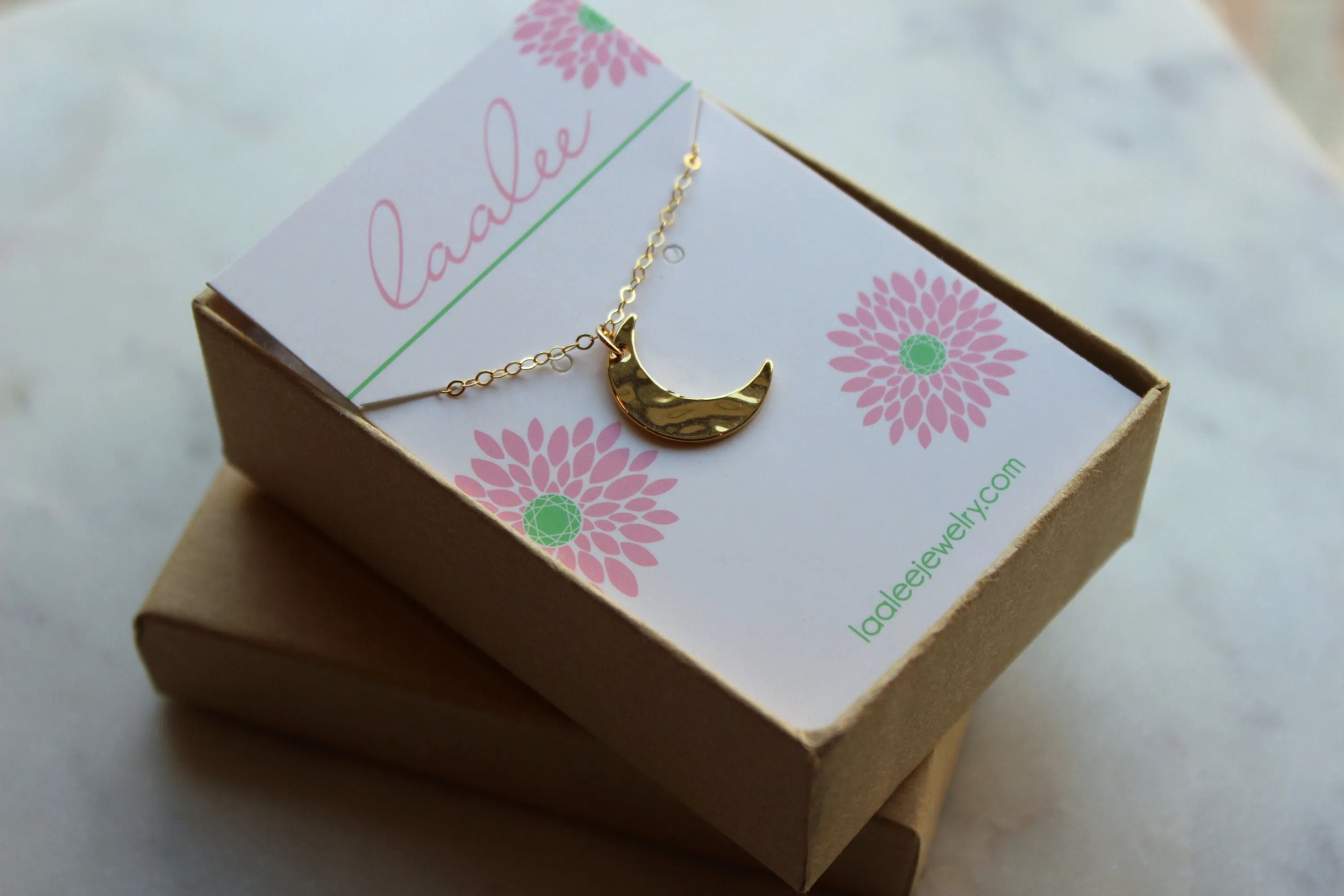 Half Moon Necklace, Half Moon Jewelry, Gold Moon Necklace, Gold Moon Jewelry, Crescent Moon Necklace, Moon Phase Necklace, Layering Necklace