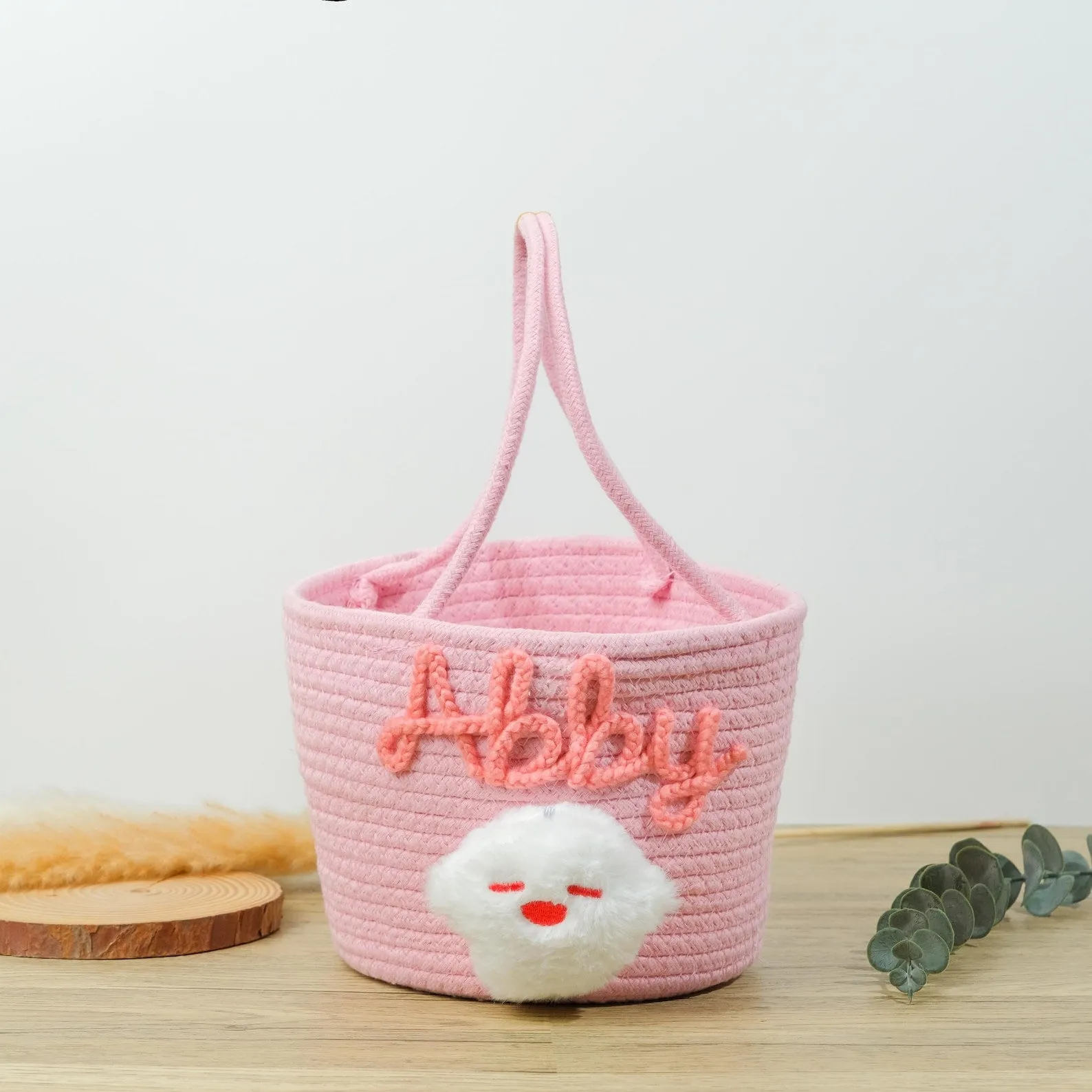 Halloween Trick or Treat Bag,Personalized Bucket,Halloween Candy Bag,Custom Tote Bags,Pumpkin and Ghost,Halloween Gift for kids,Candy Bucket