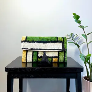 Ikat Clutch Bag Provence