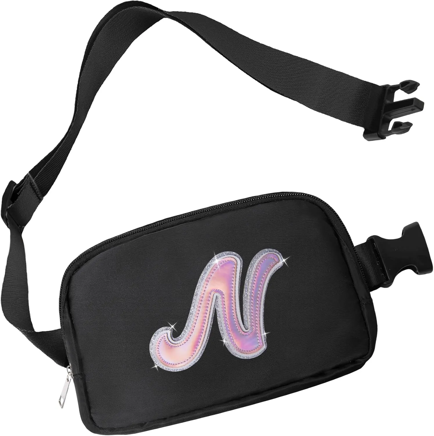 Leather Letter Belt Bag Cute Crossbody Bags Travel Fanny Waist Pack Trendy Stuff Christmas Birthday Gifts for Girls