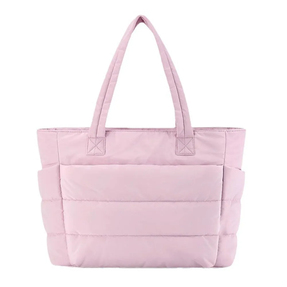 Lightweight Puffy Tote Bag