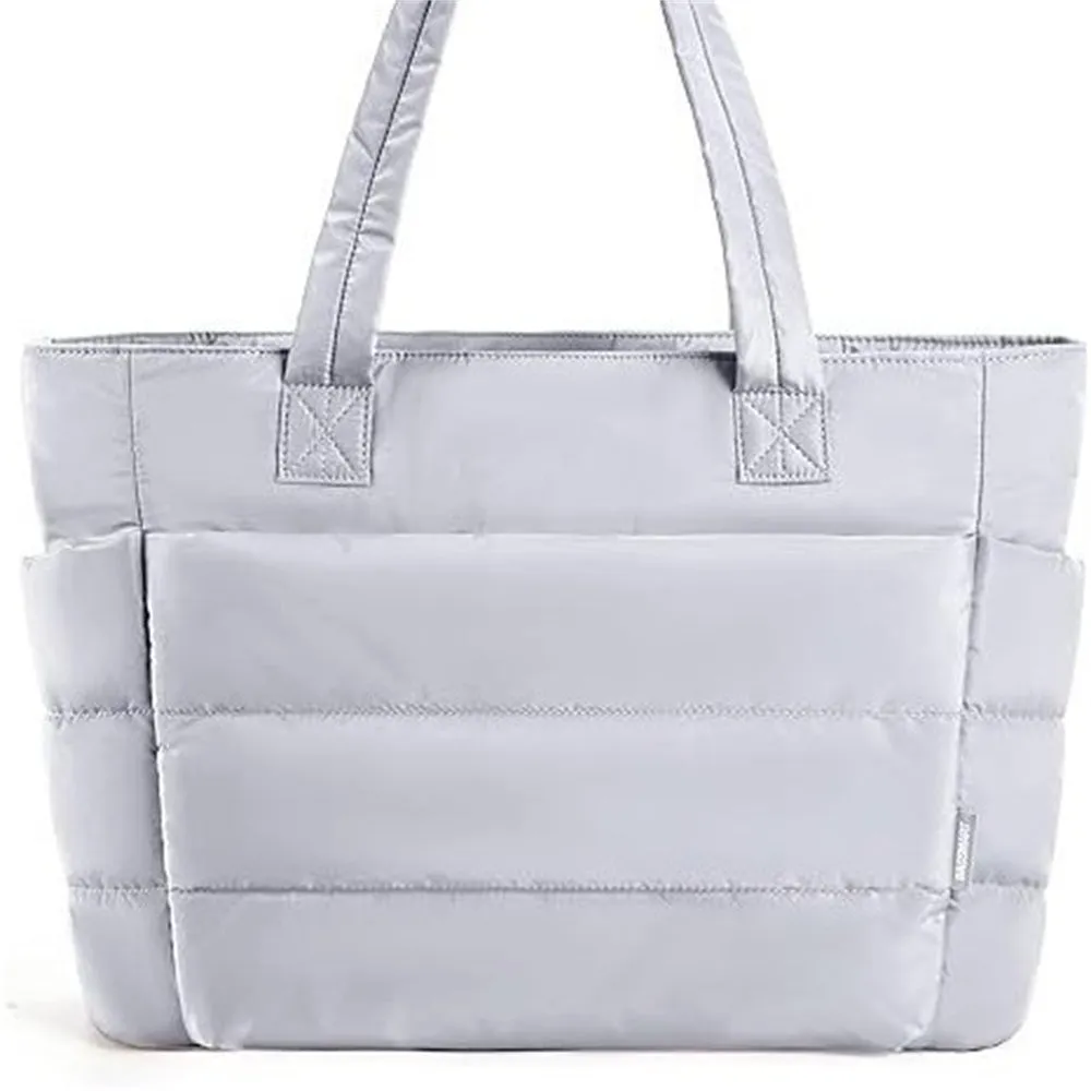 Lightweight Puffy Tote Bag