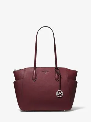 Marilyn Medium Saffiano Leather Tote Bag | 55680