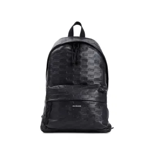 Men's Signature M Backpack in Black | Size UNICA | 7130442AA25
