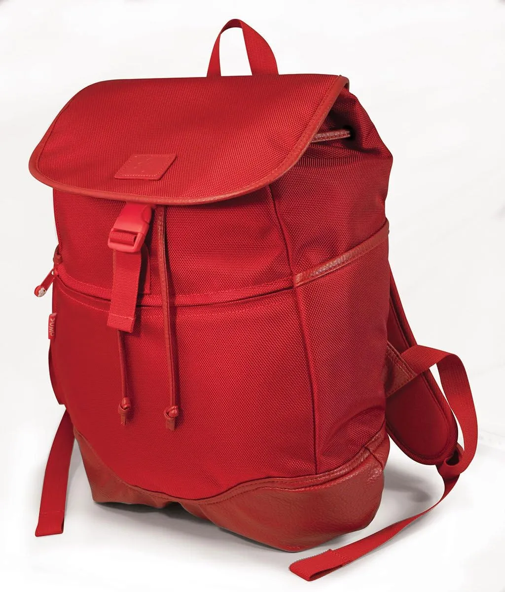 Mobile Edge Sumo Combo Laptop Tablet Backpack for Women, Travel Computer Bag, Compatible with MacBook Pro 15 Inch Laptops, Compatible with iPad, SUMOWBP7, Red