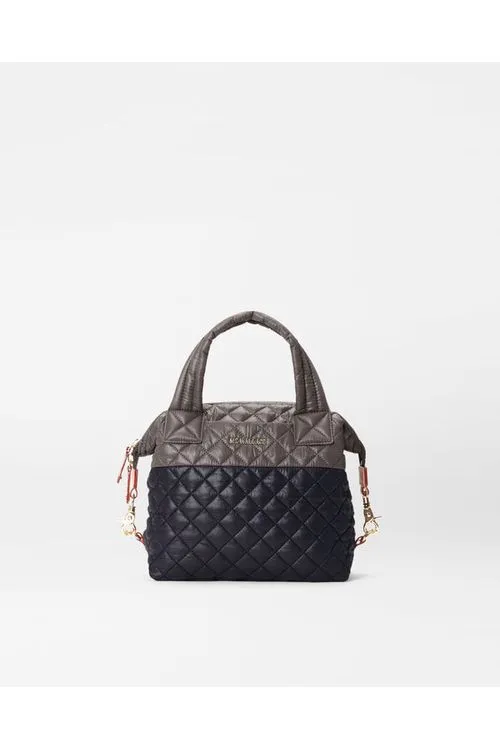 MZ Wallace Sutton Deluxe Small Quilted Bag 1286X1592 | Black/Magnet