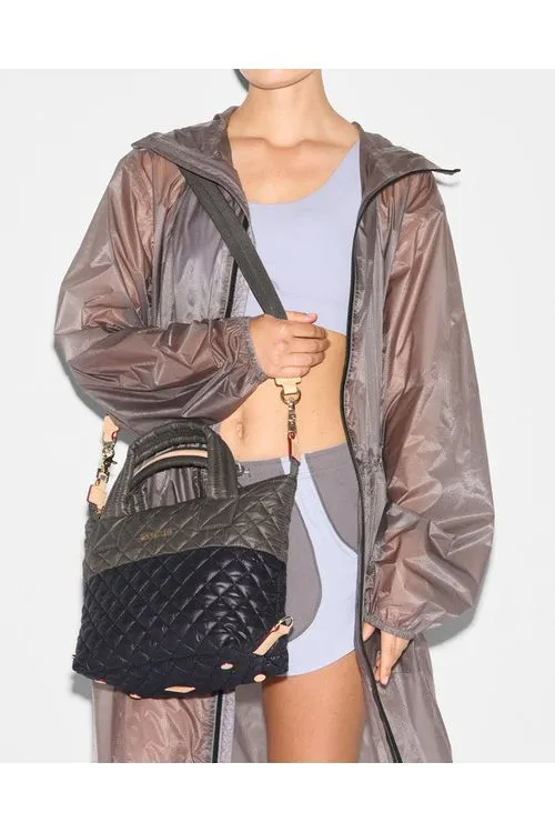 MZ Wallace Sutton Deluxe Small Quilted Bag 1286X1592 | Black/Magnet
