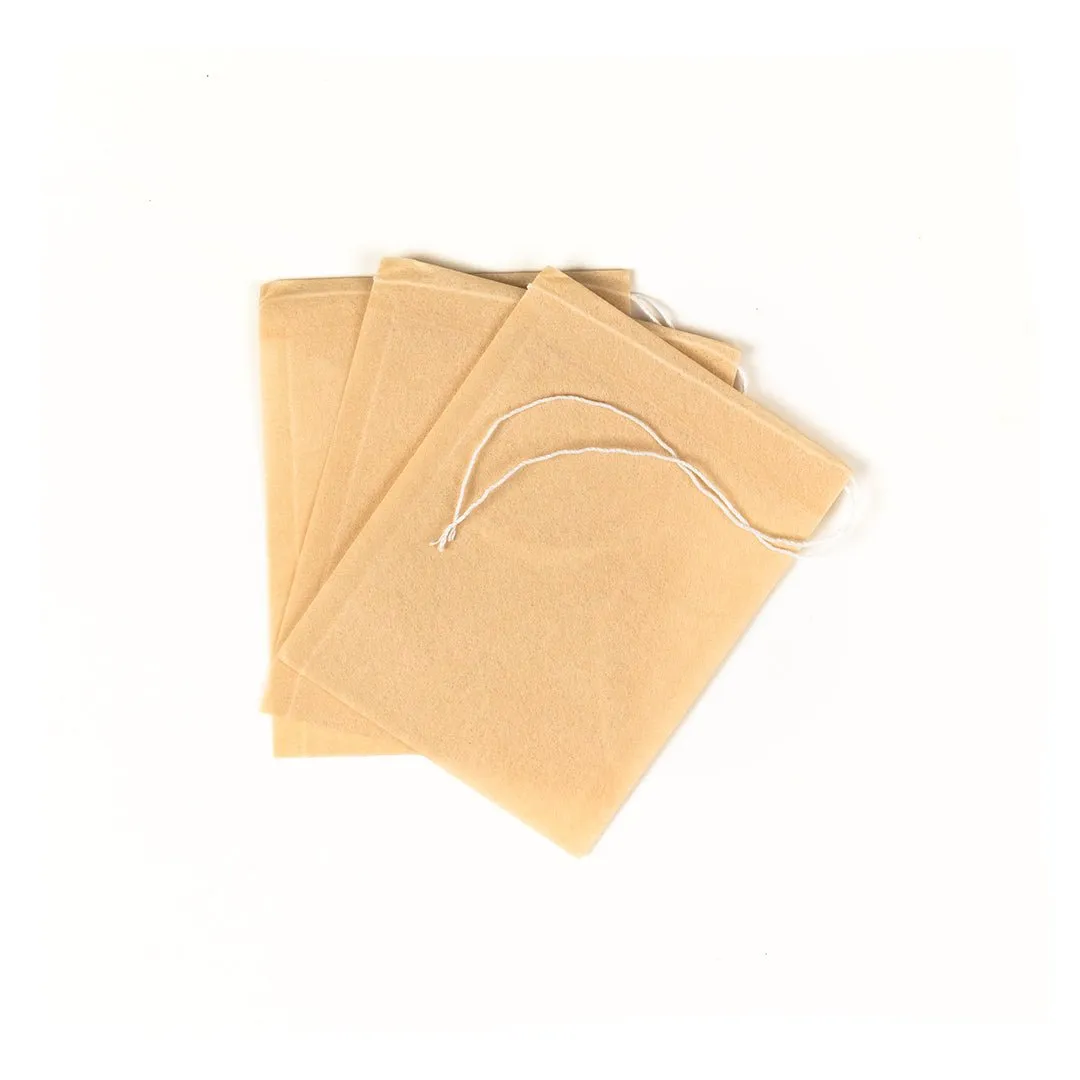 Natural Paper Drawstring Tea Bags