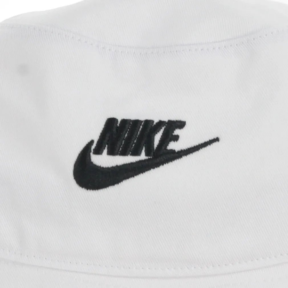 NIKE KID'S FUTURA BUCKET WHITE HAT