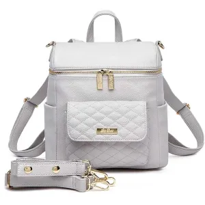 Petit Monaco Diaper Bag | Stone Grey