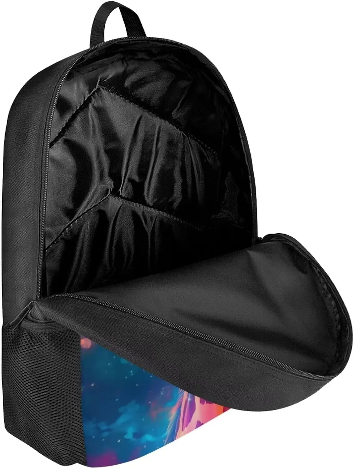 PinUp Angel Cartoon Giraffe Backpack For School Bag Kids Cool Magical Animal Bag For Children Boys and Girls Bookbag