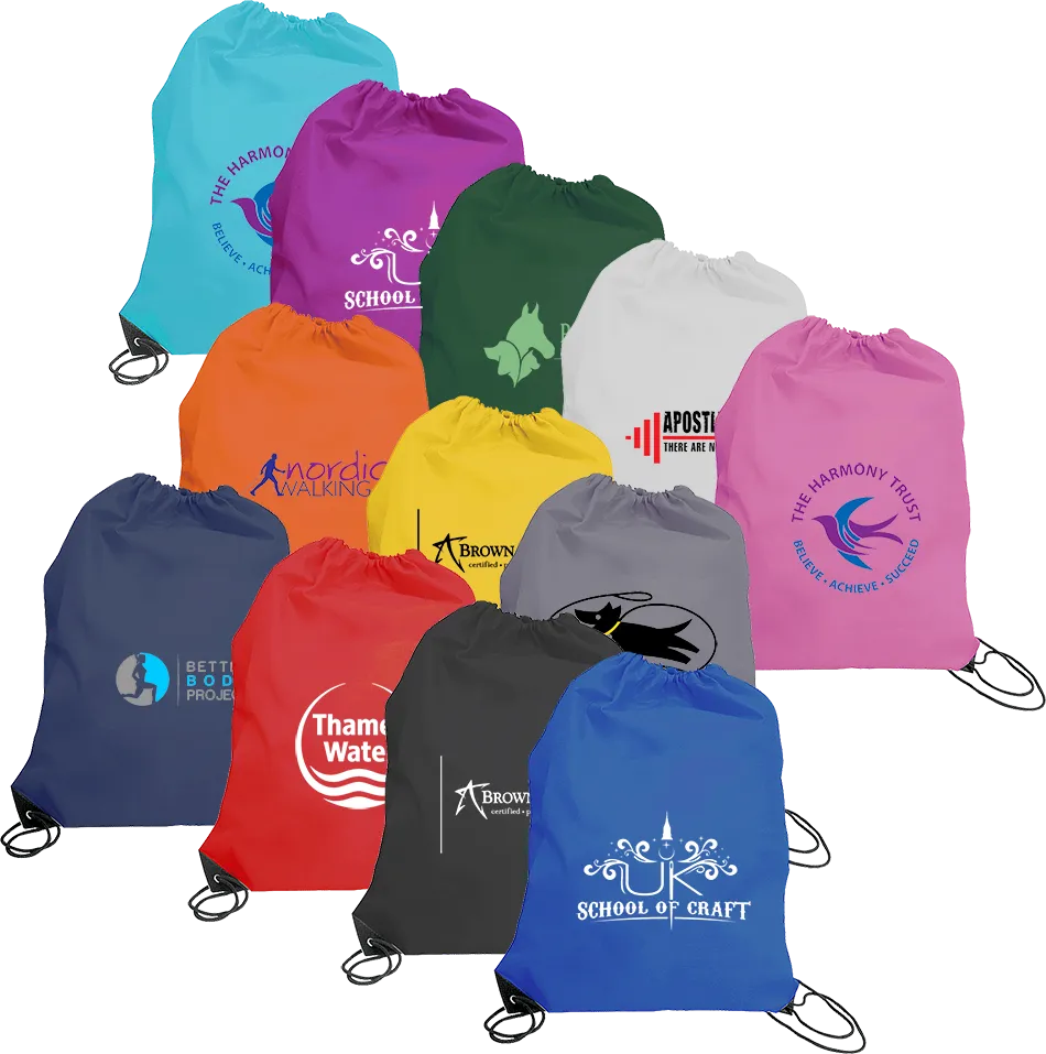 Promotional Drawstrings - Unprinted sample