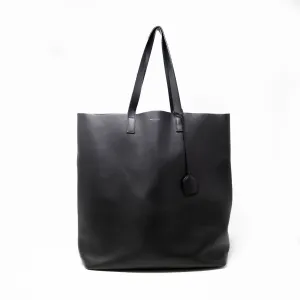 Saint Laurent Black Bold Shopping Tote